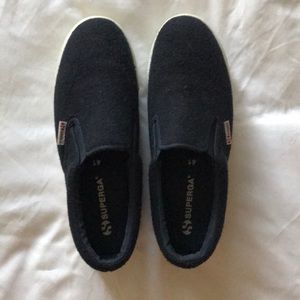 Superga Platform Slip-On Sneakers